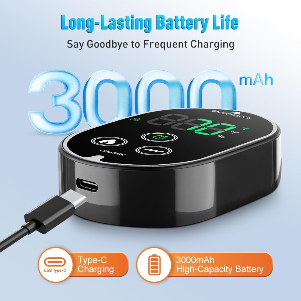 3000 mAh akkumulátor USB-C töltéssel