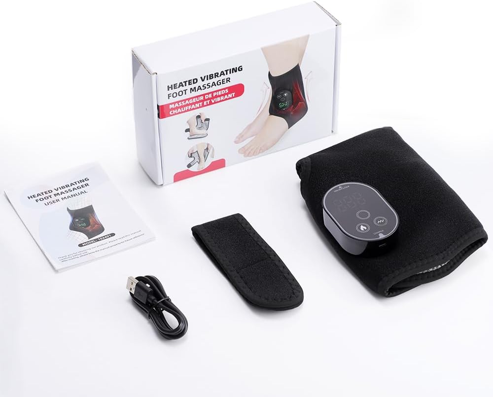 A doboz tartalma: pánt vezérlőegységgel, hosszabbító pánt, USB-C kábel, útmutató